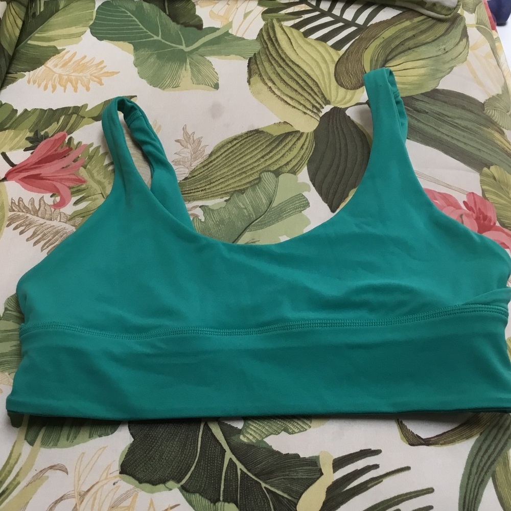 lululemon athletica Teal Sports Bra